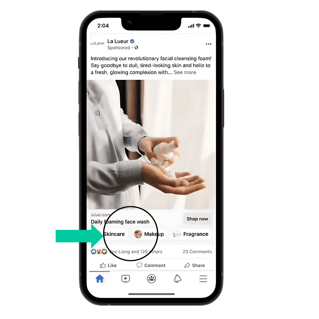 Phone with arrow pointing towards new site link extensions Phone with arrow pointing towards new site link extensions